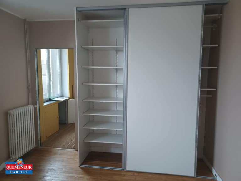REAMENAGEMENT INTERIEUR D'UN APPARTEMENT AVEC MENUISERIE INTERIEURE PLACO ET PEINTURE A BREST (3)