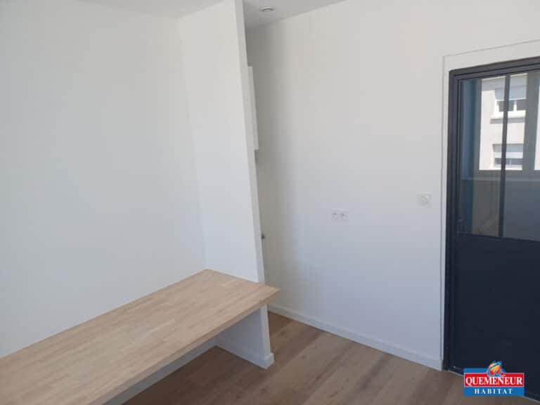 REAMENAGEMENT INTERIEUR D'UN APPARTEMENT AVEC MENUISERIE INTERIEURE PLACO ET PEINTURE A BREST